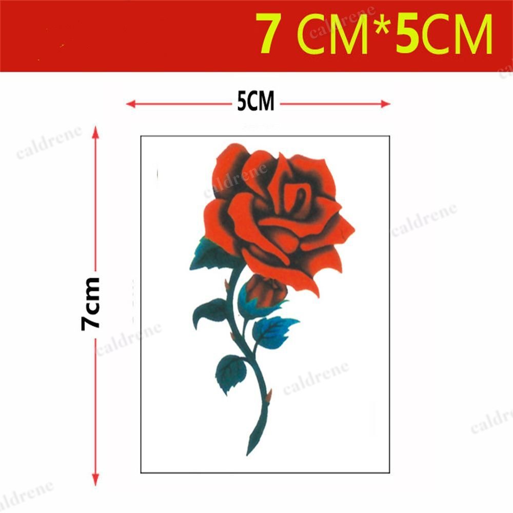 Waterproof Flower & Butterfly Temporary Tattoo Stickers – view 2