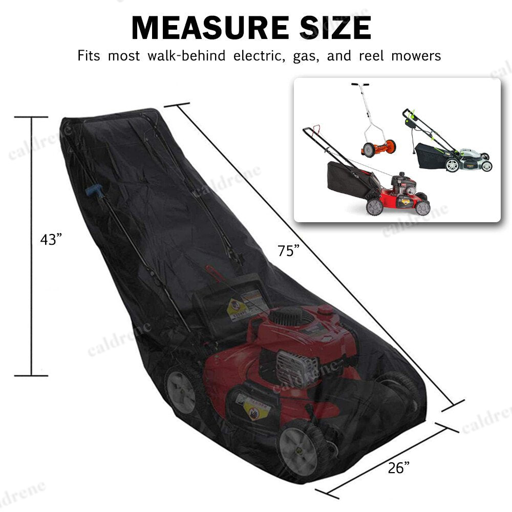 Waterproof Lawn Mower Cover – view 3