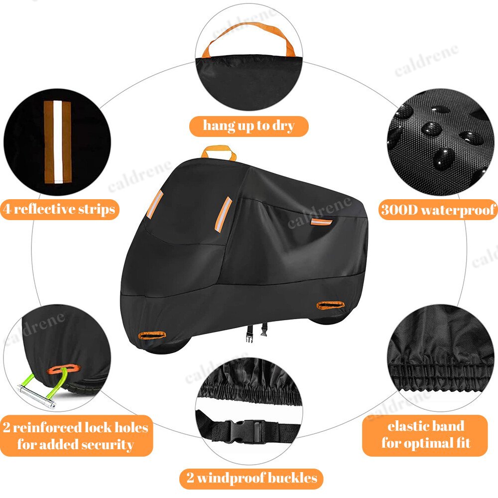 Waterproof Motorcycle Cover, 2XL – view 3