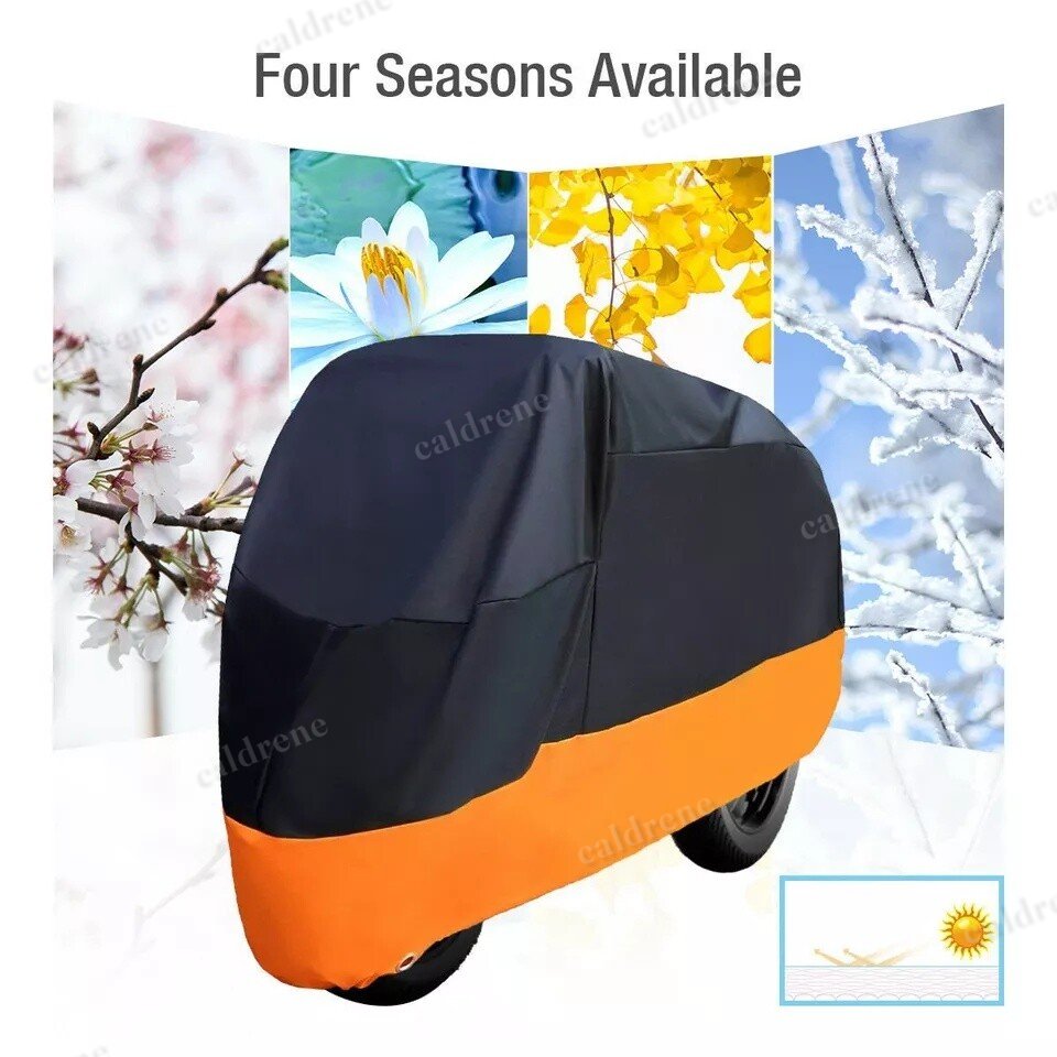 Waterproof Motorcycle Cover 2XL Winter Outdoor – view 4
