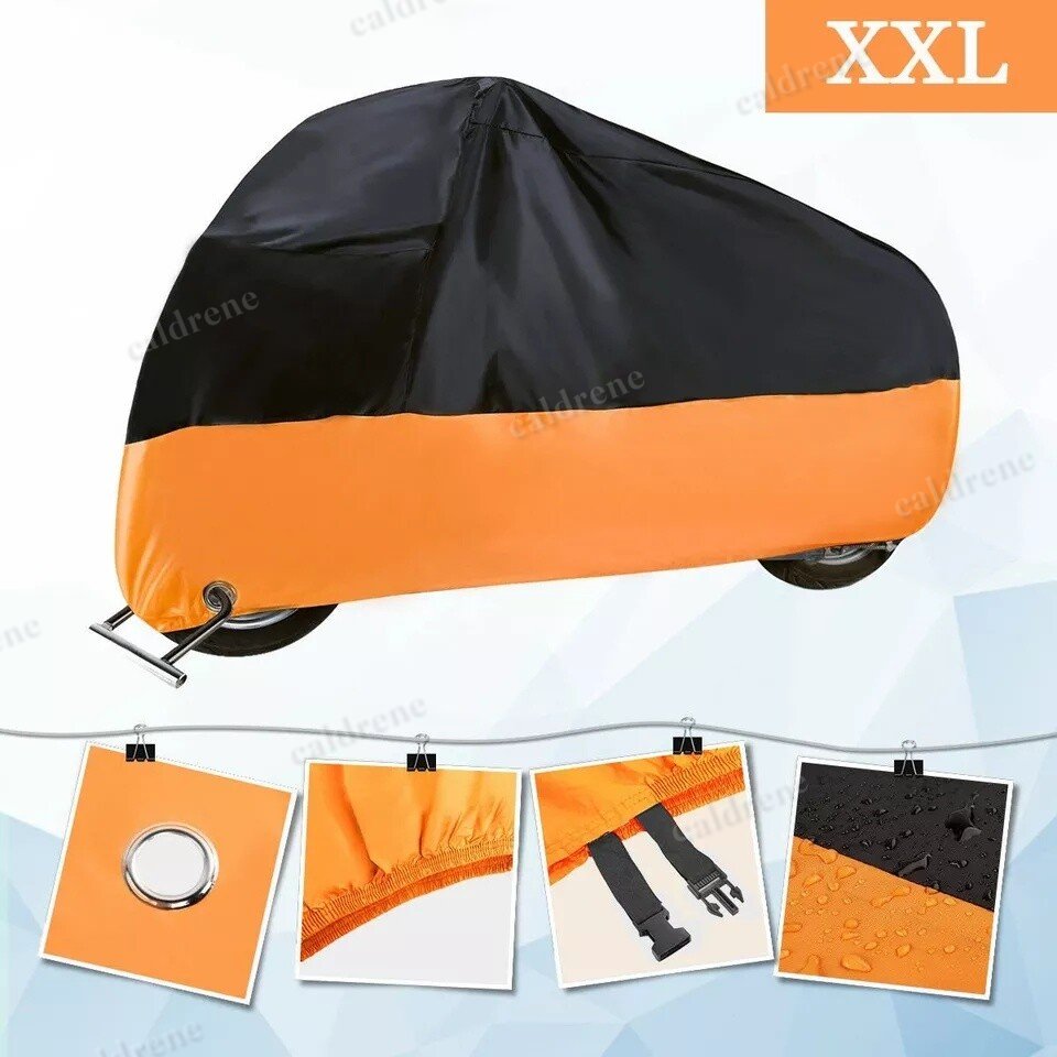 Waterproof Motorcycle Cover 2XL Winter Outdoor – view 5