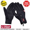 Waterproof Touchscreen Cycling Gloves for Winter