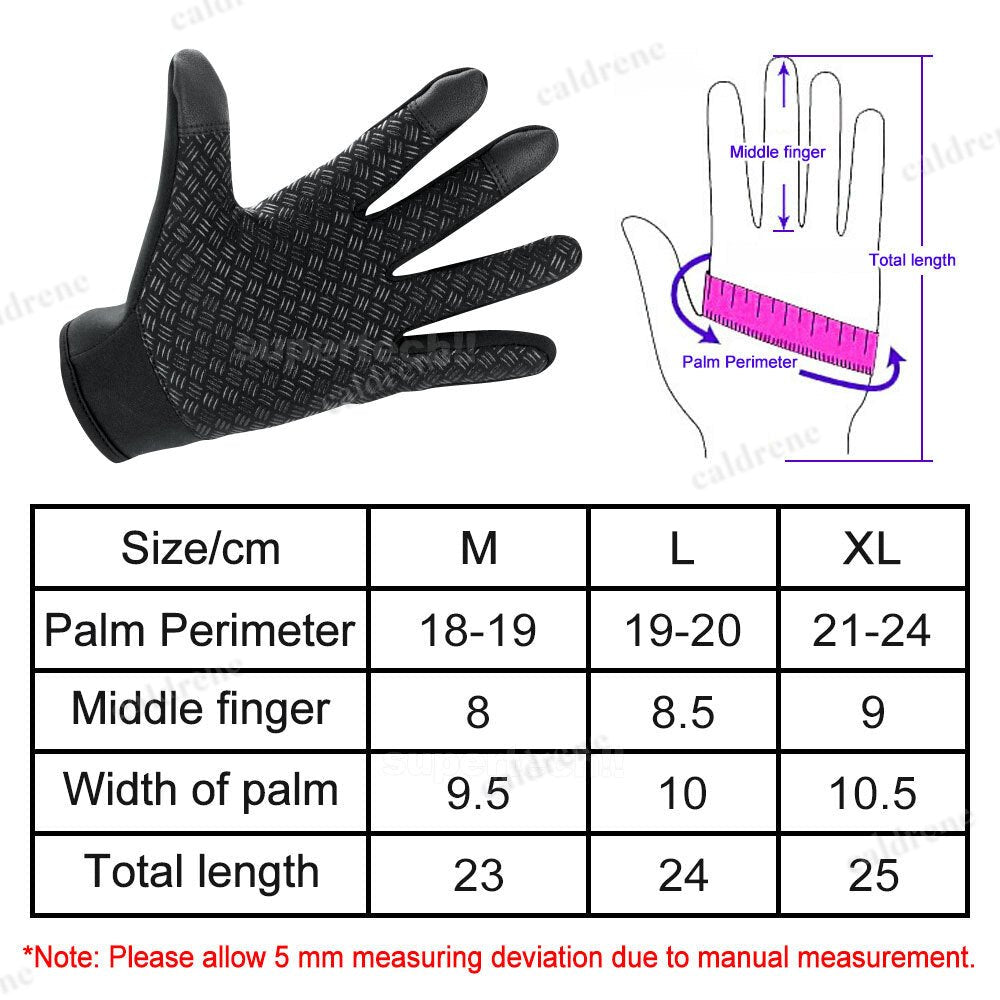 Waterproof Touchscreen Cycling Gloves for Winter – view 5