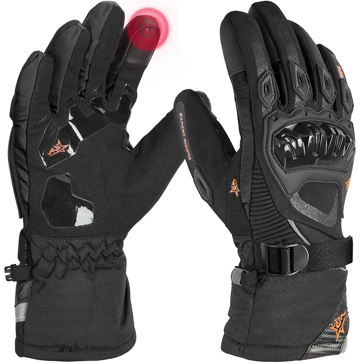Waterproof Touchscreen Winter Motorcycle Riding Gloves