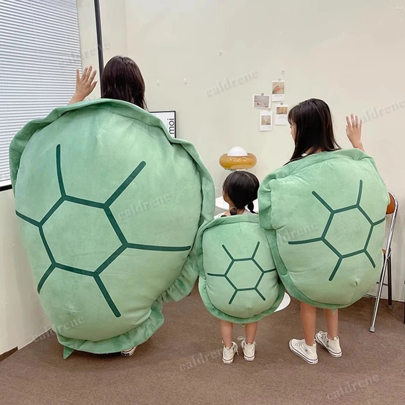 Wearable Turtle Shell Plush Pillow for Play and Relaxation – view 2