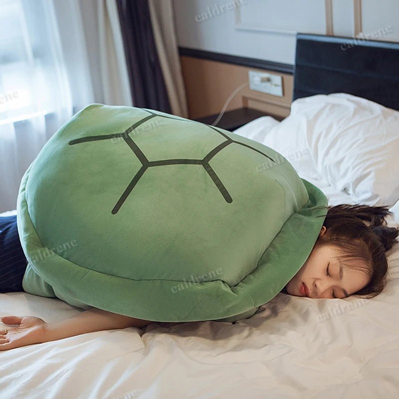 Wearable Turtle Shell Plush Pillow for Play and Relaxation – view 3