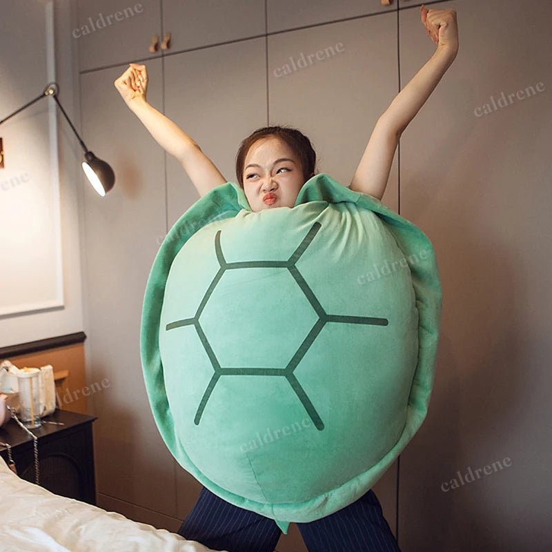 Wearable Turtle Shell Plush Pillow for Play and Relaxation – view 5