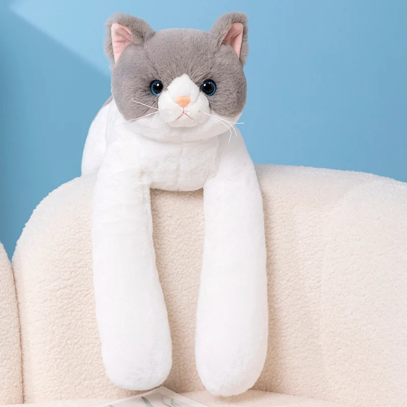 Weighted Stuffed Animals – grey cat yl