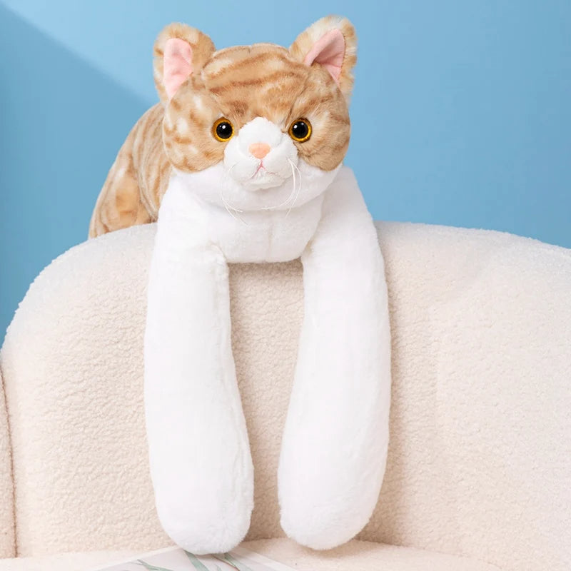 Weighted Stuffed Animals – brown stripe cat yl