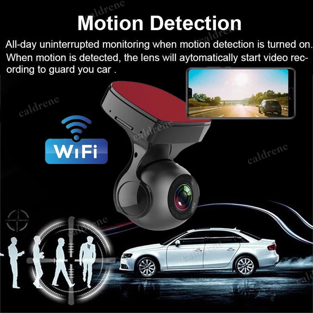 WiFi 1080P Dash Cam with G-Sensor – view 2