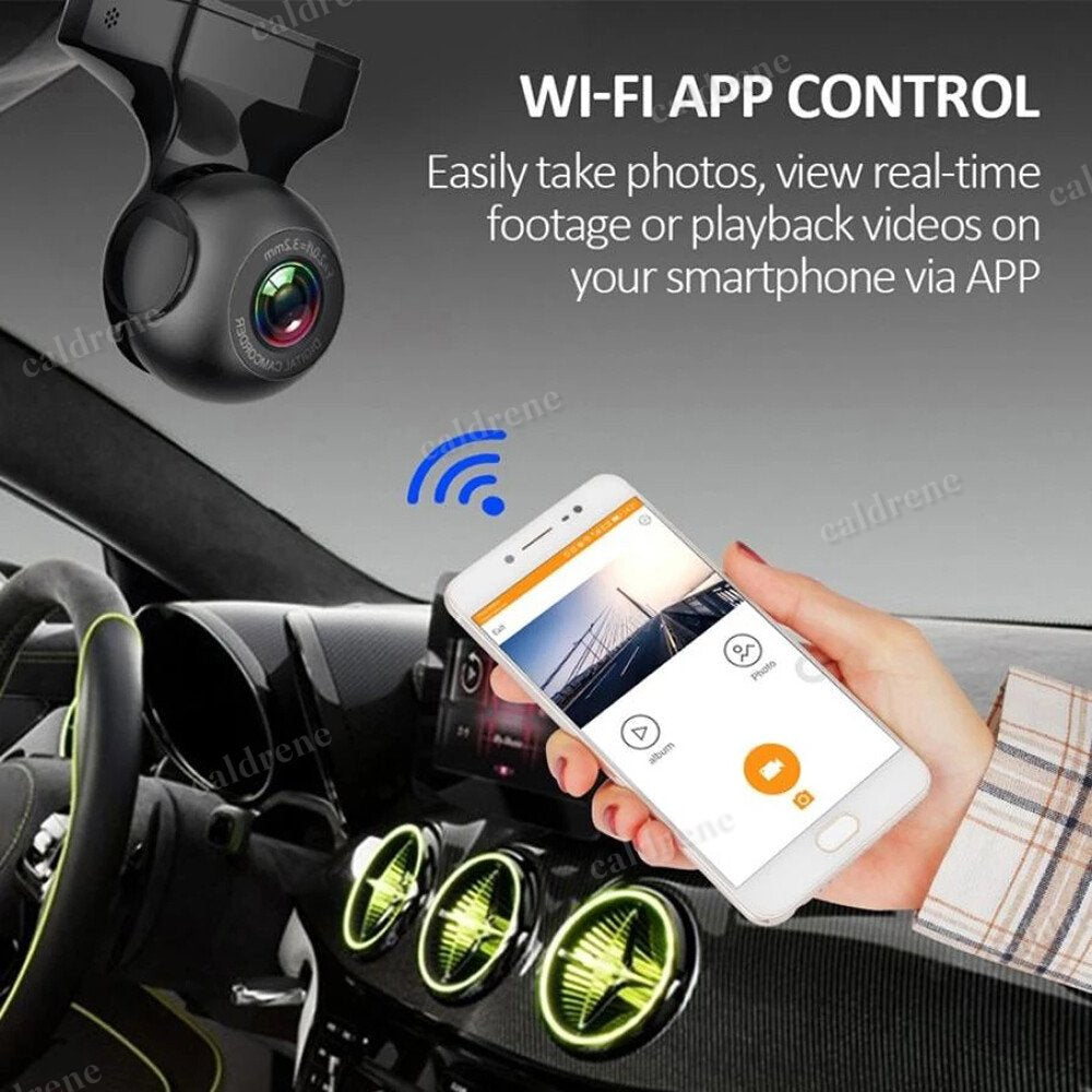 WiFi 1080P Dash Cam with G-Sensor – view 3