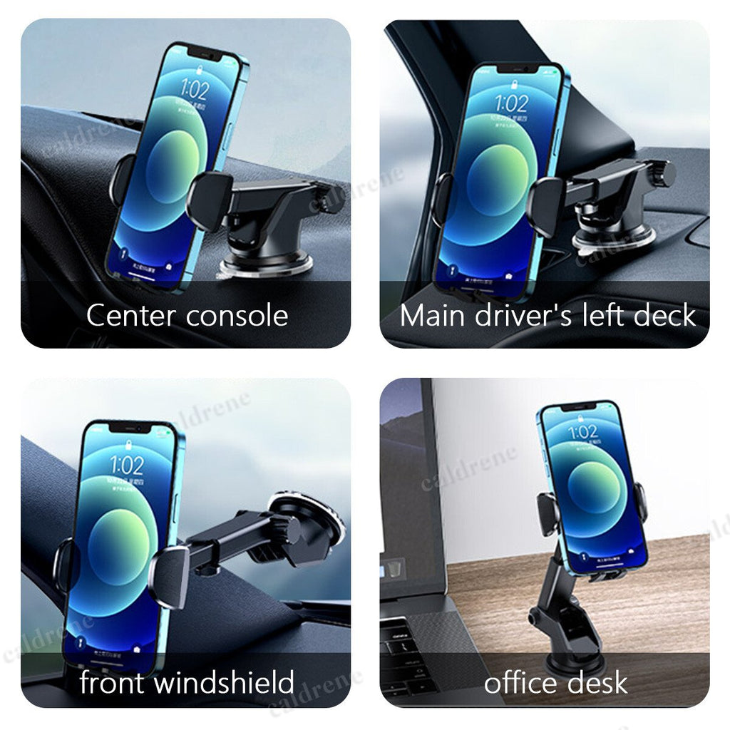 Windshield Phone Holder with Long Arm, 360° – view 2