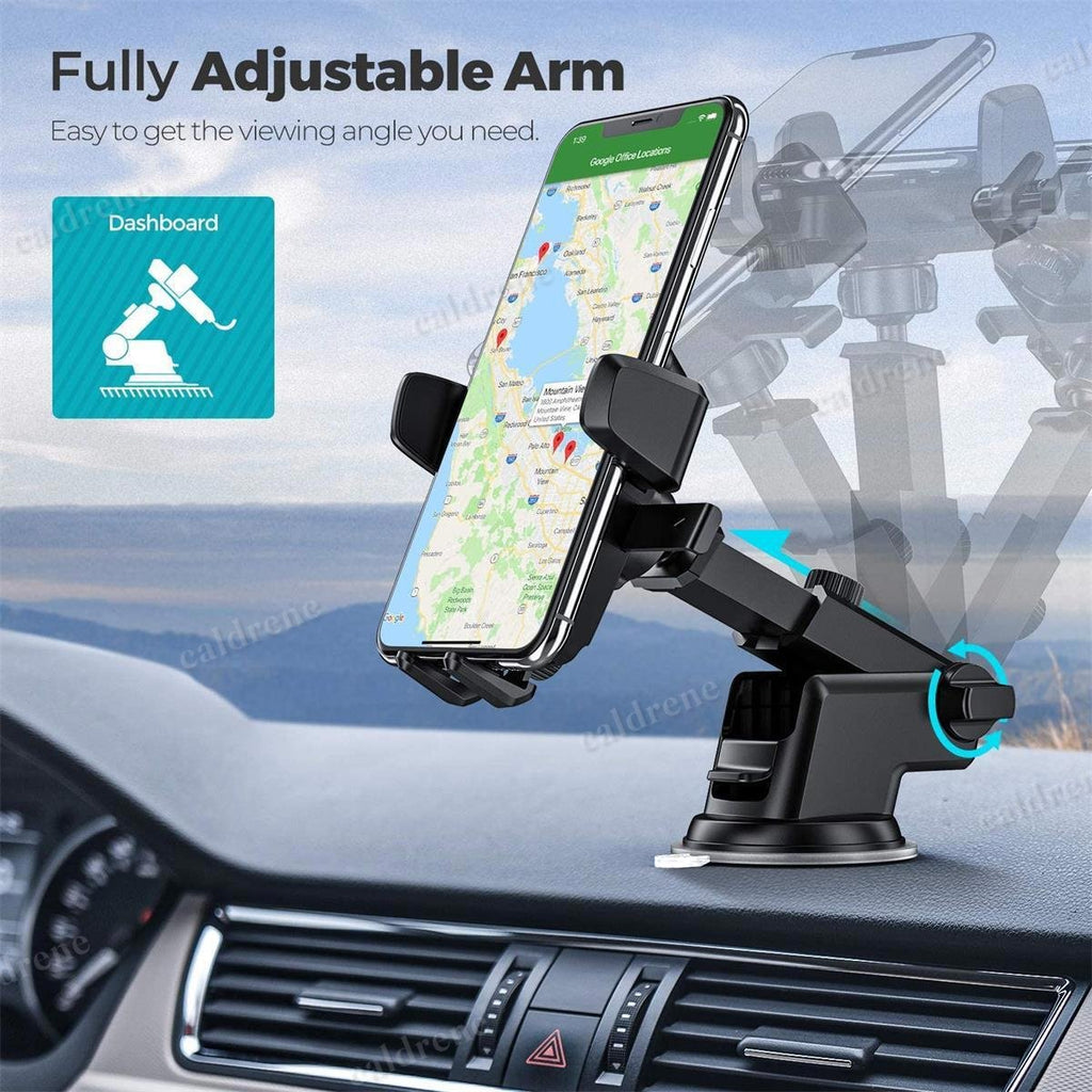 Windshield Phone Holder with Long Arm, 360° – view 6