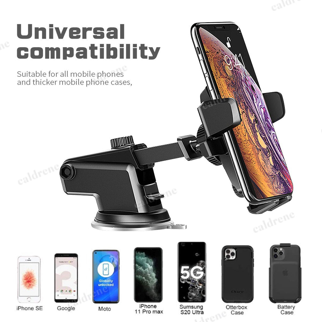 Windshield Phone Holder with Long Arm, 360° – view 7