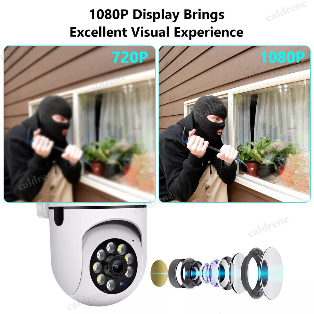 Wireless 5G WiFi Outdoor Security Camera System with Night Vision, 4 Pack – view 5