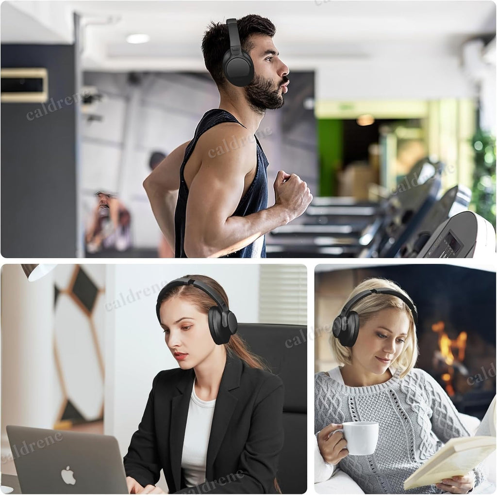 Wireless Bluetooth 5.3 Over Ear Noise Cancelling Headphones – view 6