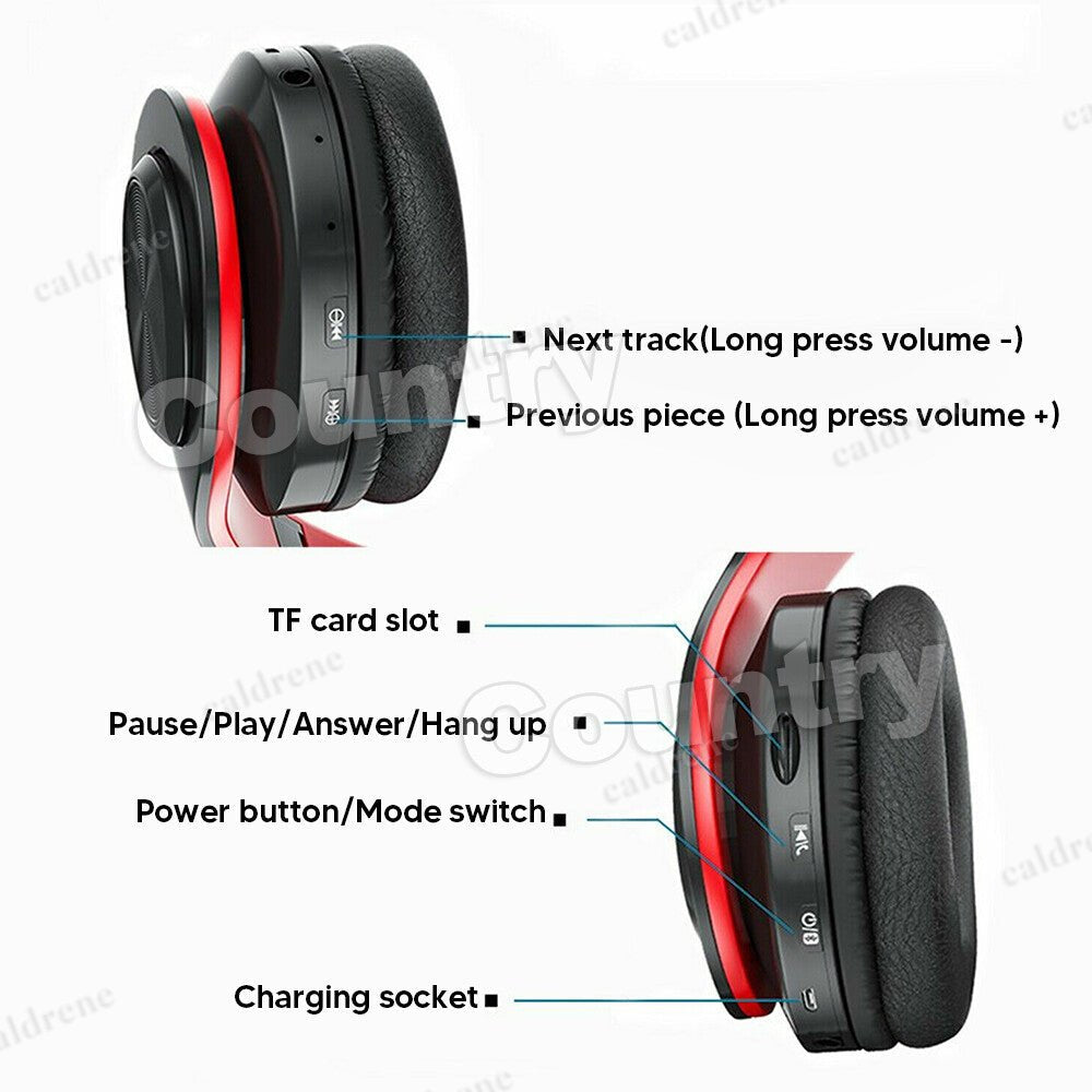 Wireless Bluetooth Noise Cancelling Over-Ear Headphones – view 3