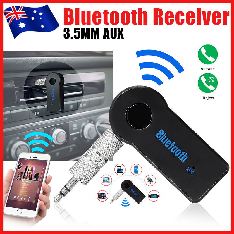 Wireless Bluetooth to AUX 3.5mm Car Music Receiver