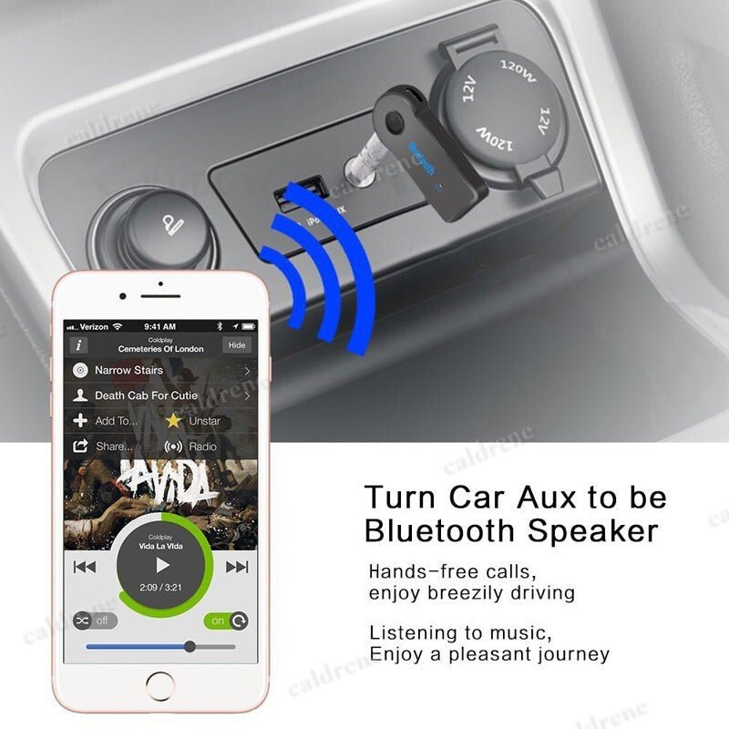 Wireless Bluetooth to AUX 3.5mm Car Music Receiver – view 4