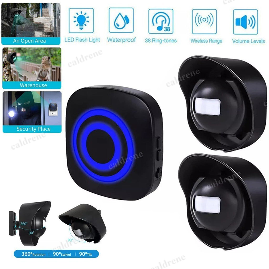 Wireless Driveway Alarm Motion Sensor 656 ft Range – view 2