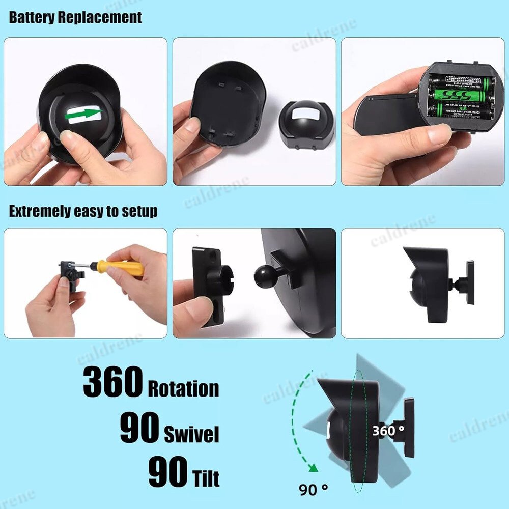 Wireless Driveway Alarm with Motion Sensor – view 10