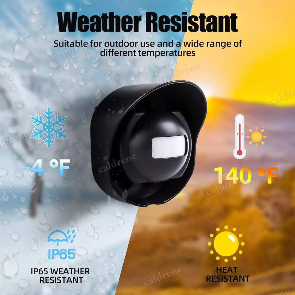 Wireless Driveway Alarm with Motion Sensor – view 2