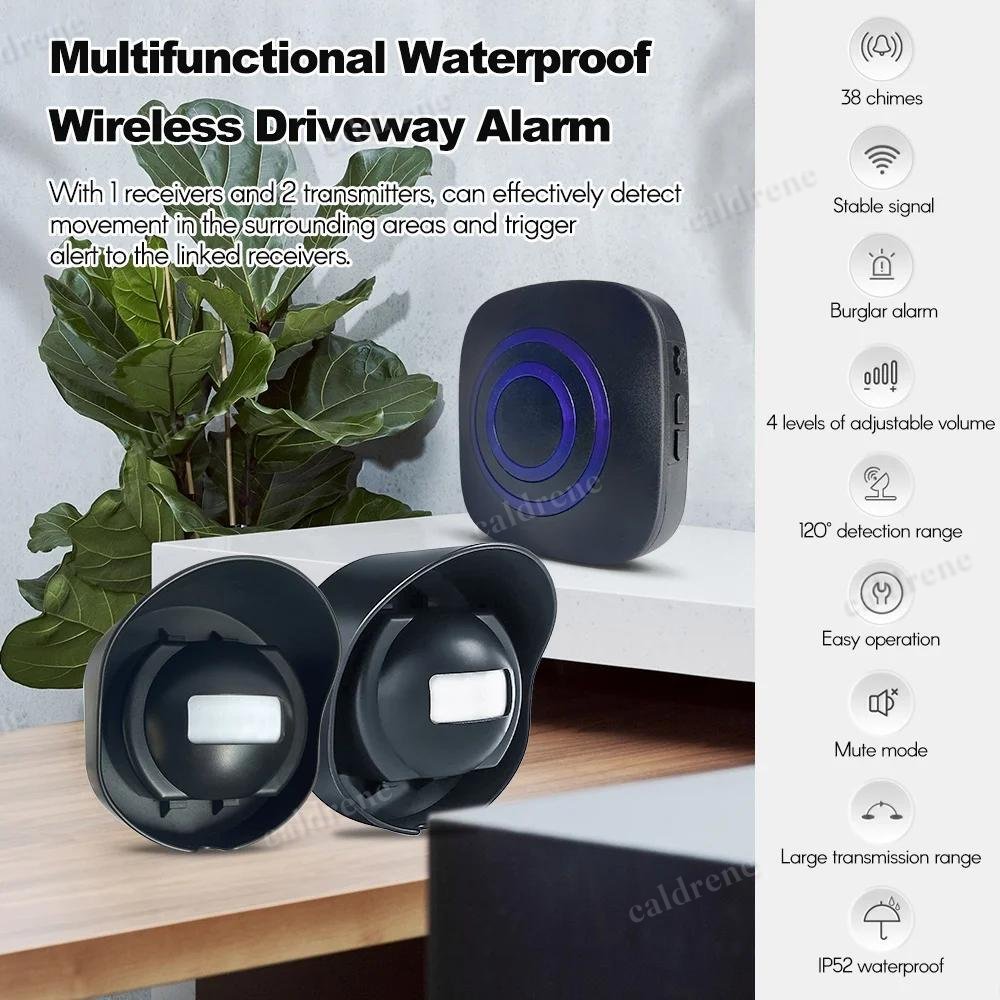 Wireless Driveway Alarm with Motion Sensor – view 6