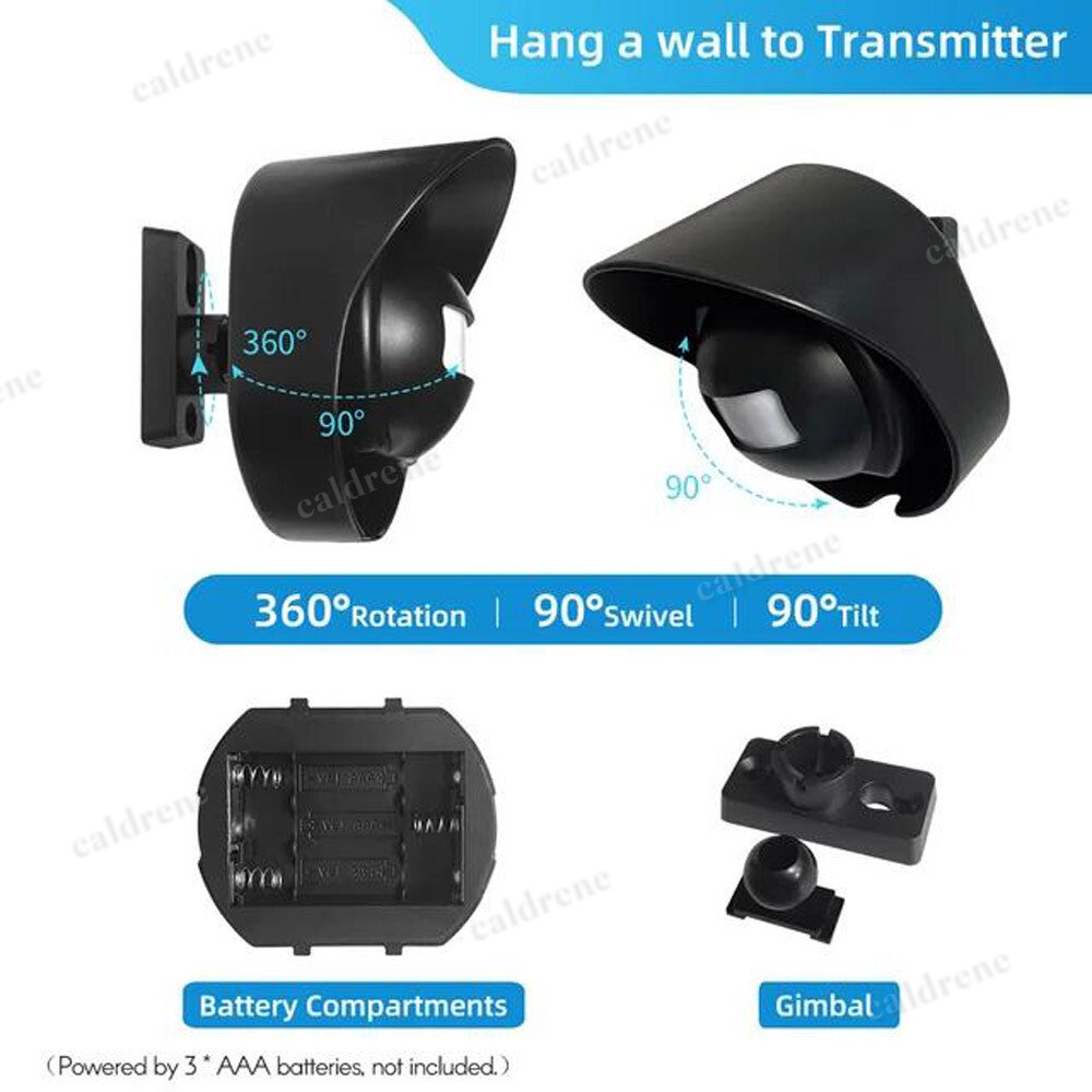 Wireless Driveway Alarm with Motion Sensor – view 9