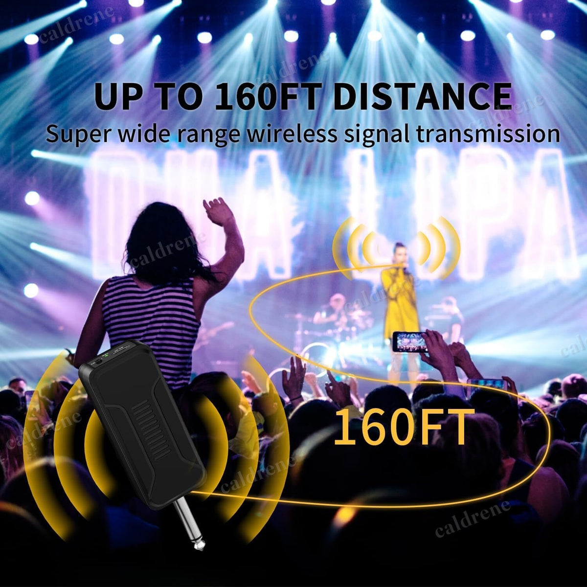 Wireless Dual Handheld Karaoke Microphones – view 2
