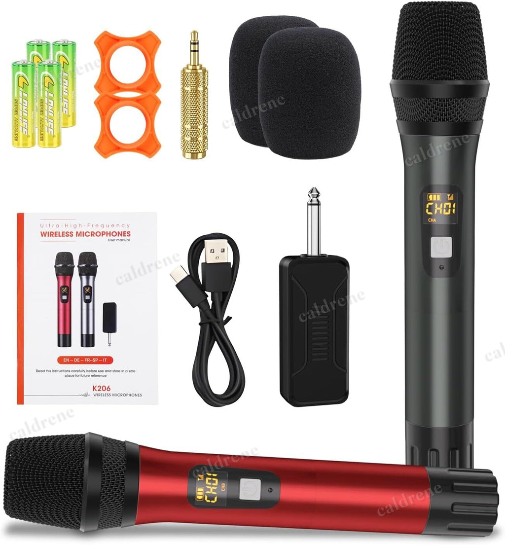 Wireless Dual Handheld Karaoke Microphones – view 7