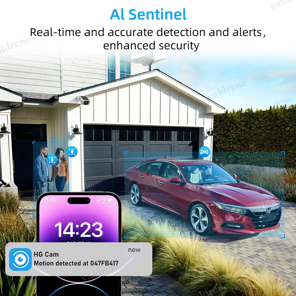 Wireless Solar Security Camera, WiFi 6, 2-Way Talk, 3 Pack – view 5