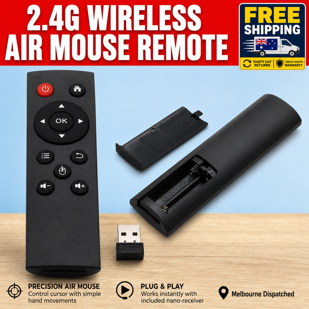 Wireless USB Remote Control for Windows, Linux, Android, Kodi