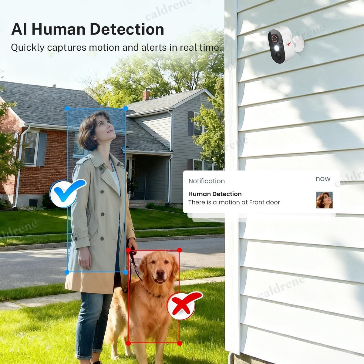 Wireless WiFi Security Camera System Night Vision Outdoor, 2 Pack – view 7