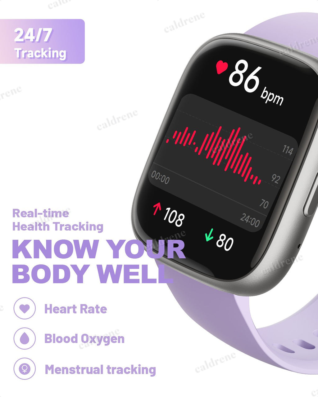 Women's 1.83-Inch Waterproof Smart Watch for iOS and Android – view 4