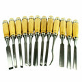 Wood Carving Chisel Set, 12 Pieces