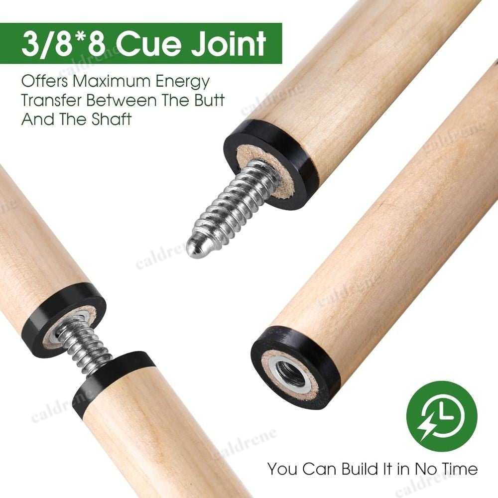 Wood Pool Cue Stick for All Ages - Multiple Sizes – view 6