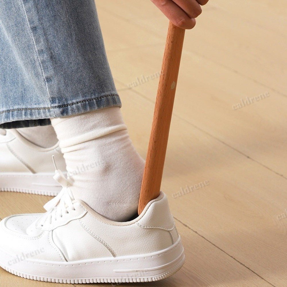 Wooden Handle Magnetic Shoehorn for Easy Shoe Wearing – view 5