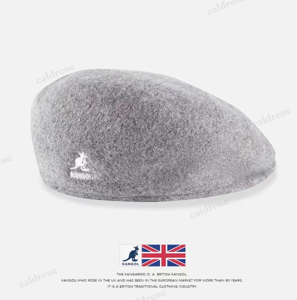 Wool 504 Flat Cap for Men and Women - Classic Winter Style – view 8