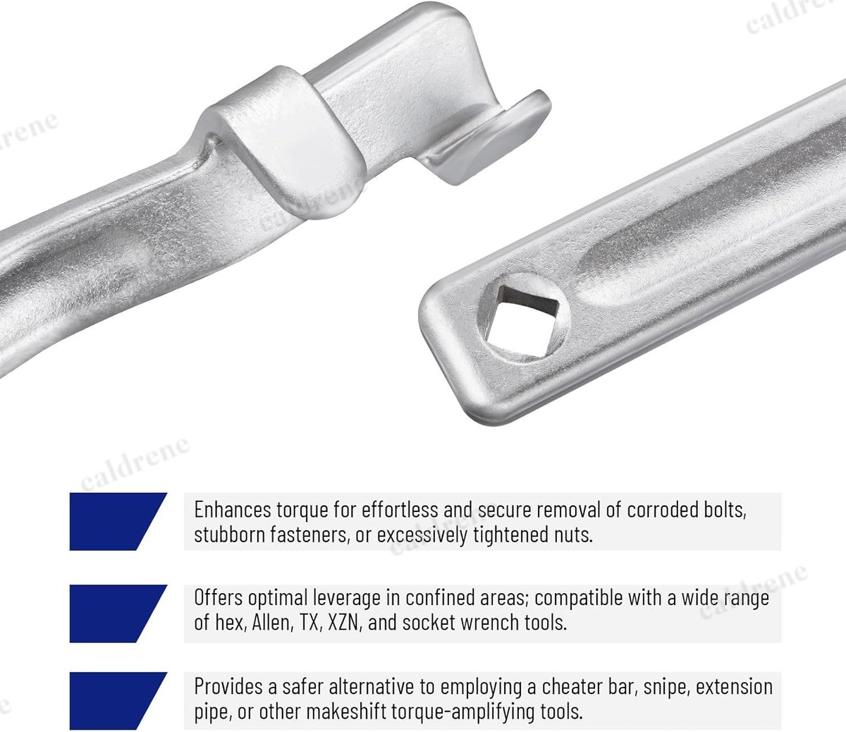 Wrench Extender Torque Adaptor Set, 1/2 Drive, 3 Piece – view 10