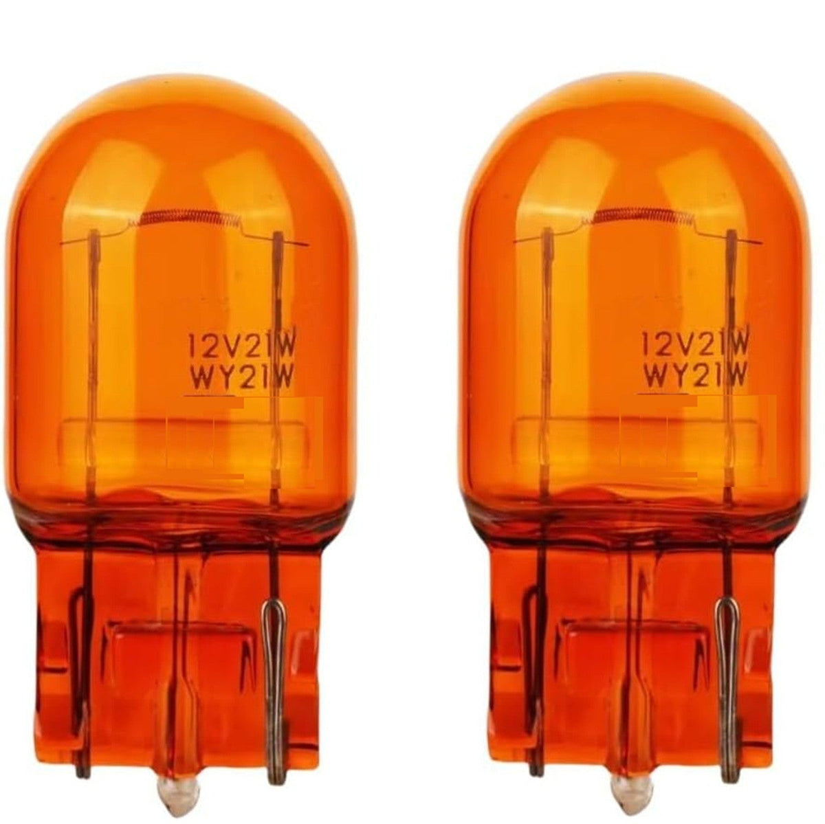 WY21W T20 Amber Indicator Globe - 12V 21W, 2-Pack