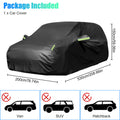 XL Waterproof Full Car Cover for Sun, UV, Dust and Rain – Caldrene