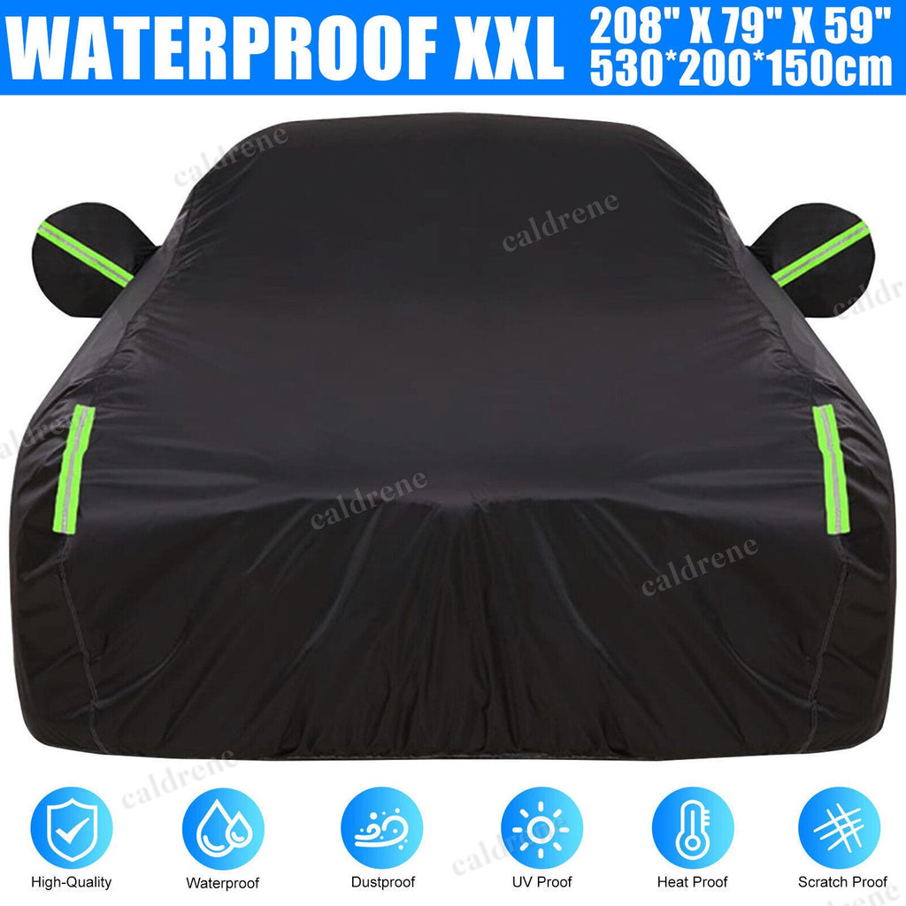 XL Waterproof Full Car Cover for Sun, UV, Dust and Rain – view 3