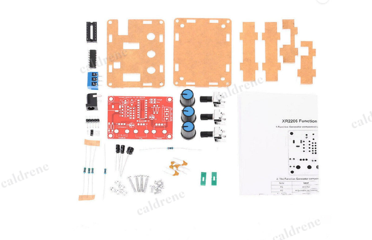XR2206 Function Signal Generator DIY Kit for Waveform Generation – view 3