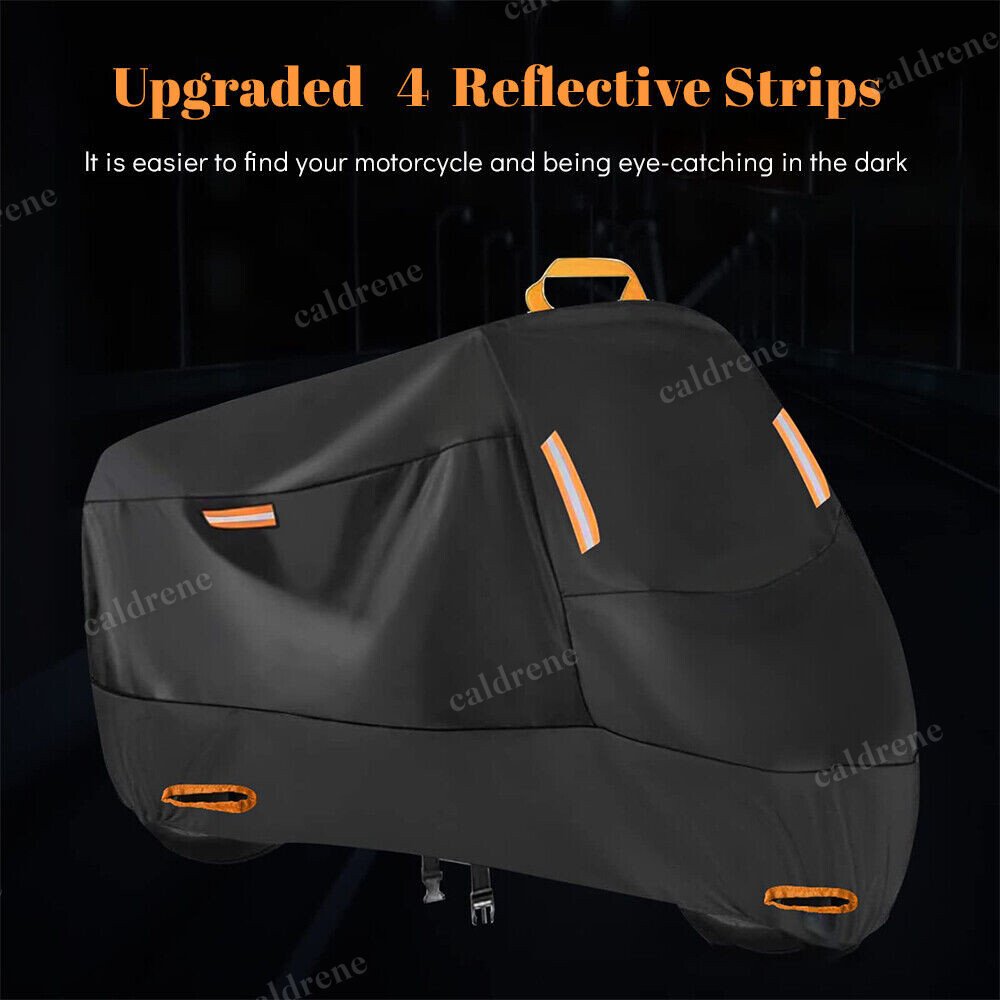 XXL Waterproof Heavy Duty Motorcycle Cover for Snow, Rain and UV – view 5